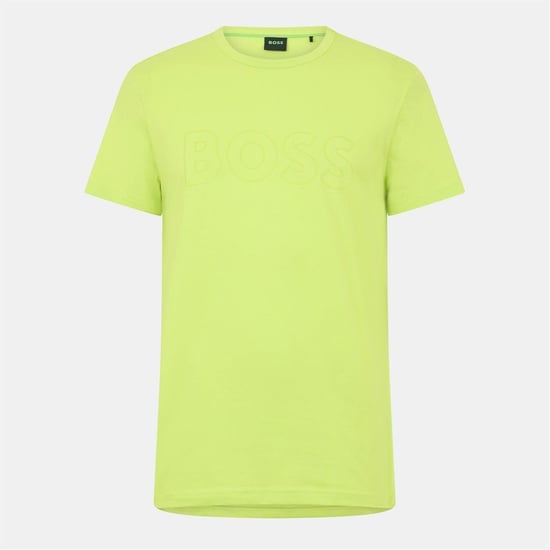 Boss - "Teebo" T-Shirt für Herren (Leuchtend Grün) - Image 1