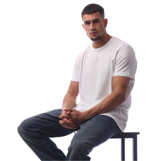 Boss - "Teebo" T-Shirt für Herren (Weiß) - Image 3