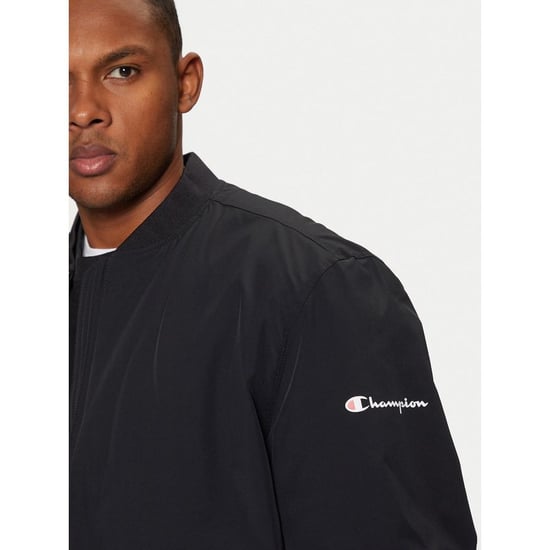 Champion Schwarze Polyamid Bomberjacke - Image 4