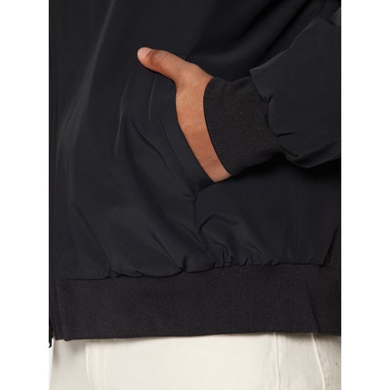 Champion Schwarze Polyamid Bomberjacke - Image 5