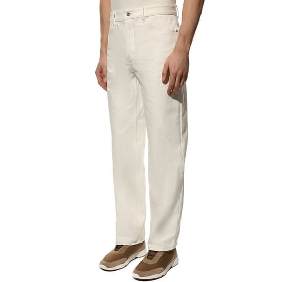 Jil Sander Weiße Baumwolljeans Denim - Image 2