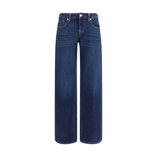 7FOR Blaue Baumwoll-Jeans im geraden Schnitt - Image 1