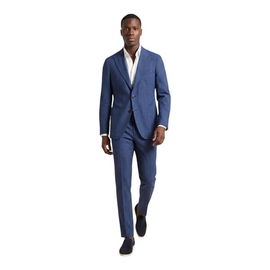 Mulish Blue Polyester Zweiteiliges Anzug - Image 1