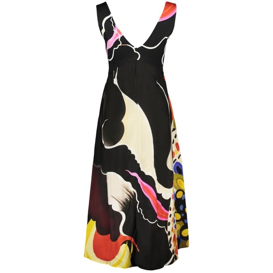 Desigual Schwarzes Viskose Damenkleid - Image 3
