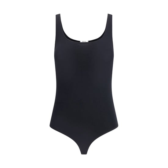 Wolford Schwarzer Baumwoll-Body - Image 1