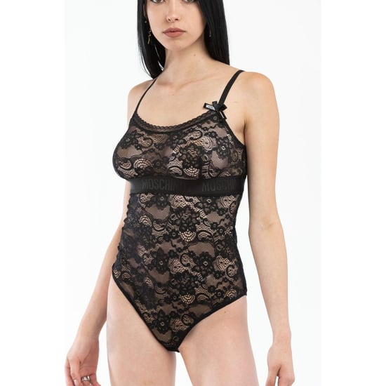 Moschino Schwarzer Polyamid-Body - Image 2