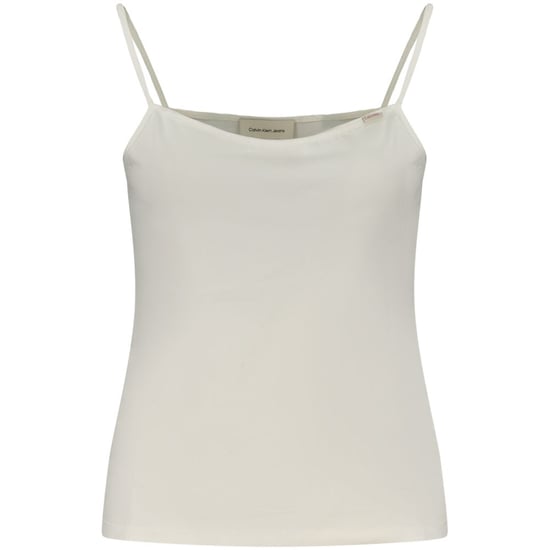 Calvin Klein Weißer Baumwolle Damen Tanktop - Image 1