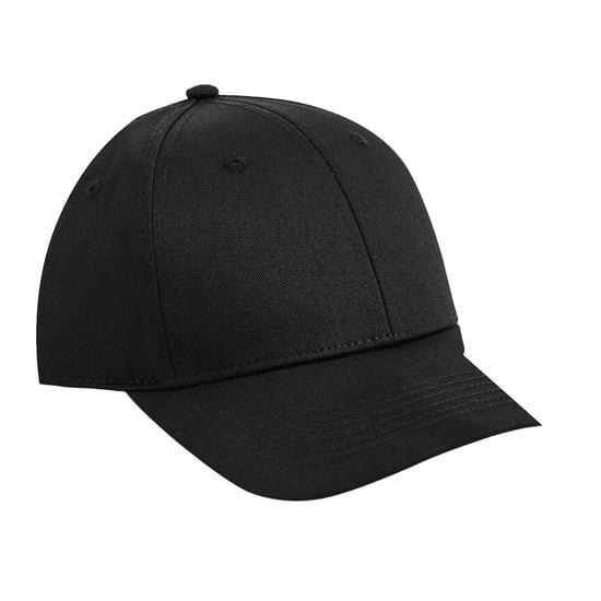 Beechfield - "Urbanwear" Snapback Mütze 6 Segmente für Herren/Damen Unisex (Schwarz) - Image 2