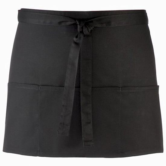 Premier Damen Schürze mit 3 Taschen bunt (Schwarz) - Image 2