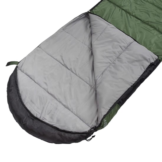 Meteor - Schlafsack "Bombay" (Schwarz/Dunkelgrün) - Image 4