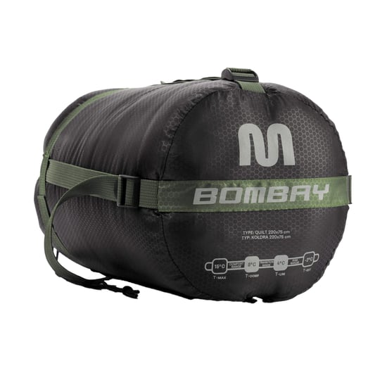 Meteor - Schlafsack "Bombay" (Schwarz/Dunkelgrün) - Image 5