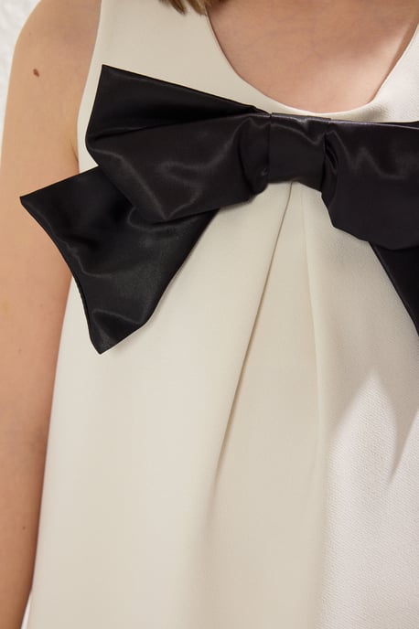 Mädchen Einfarbiges, normales Spaghettiträger-Freizeitkleid - Image 2