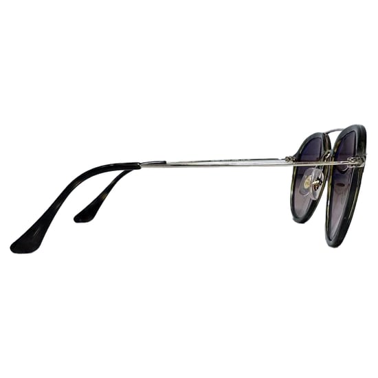 Ray-Ban RB4253 Doppelsteg-Aviator-Sonnenbrille aus braunem Acetat - Image 2