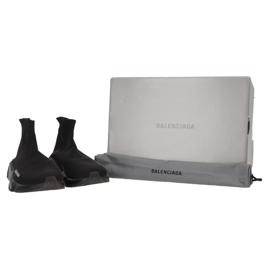 Balenciaga Speed Sneakers aus schwarzem Polyester - Image 5