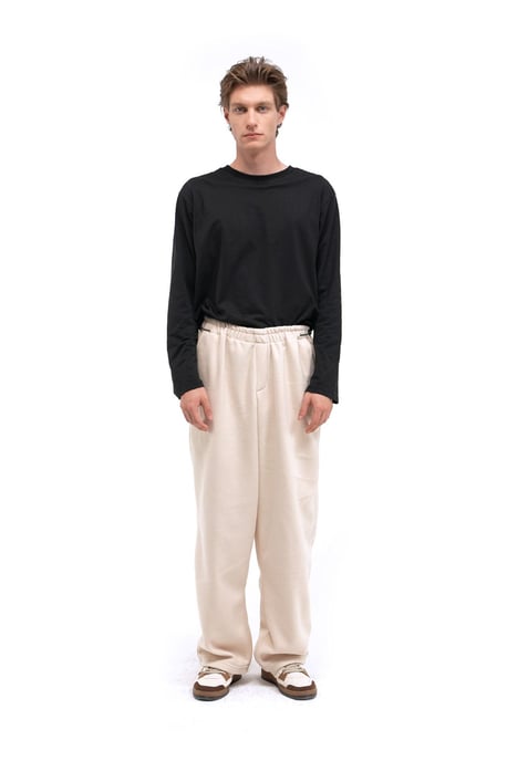 Herren Relaxed Fit Weite Beinform Pull-On-Hosen - Image 1