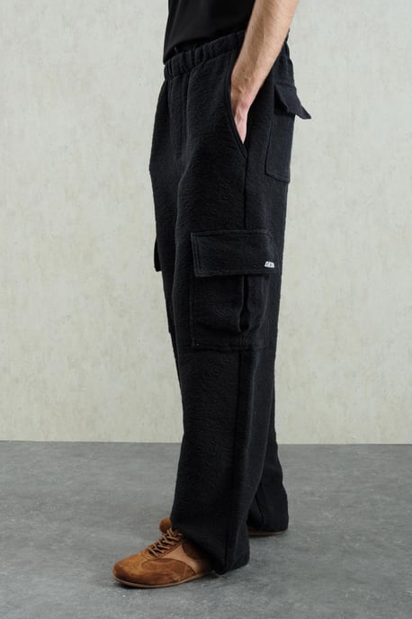 Harem-Hose mit Struktur und weitem Bein - Image 4