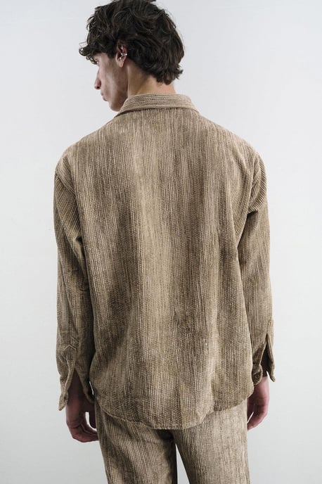 Entspanntes Samtshirt - Image 3