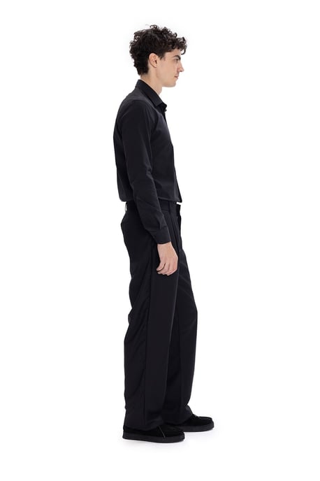 Slim Fit Popeline Hemd mit Knopfverschluss - Image 4