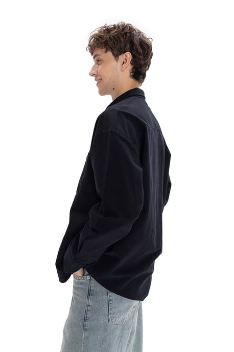 Knopfshirt mit langen Ärmeln - Image 2