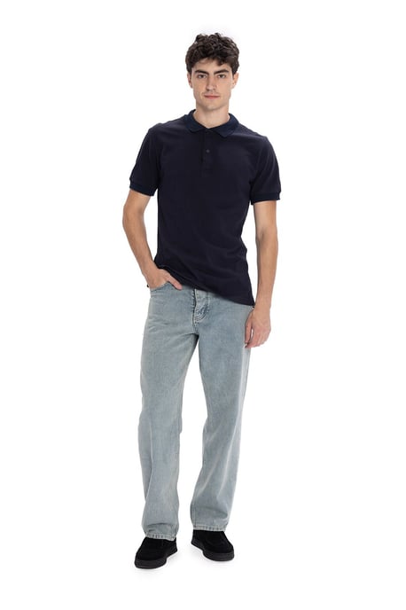 Polo-Kragen Knopft-Shirt - Image 2