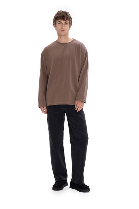 Rundhals Langarm-T-Shirt - Image 2