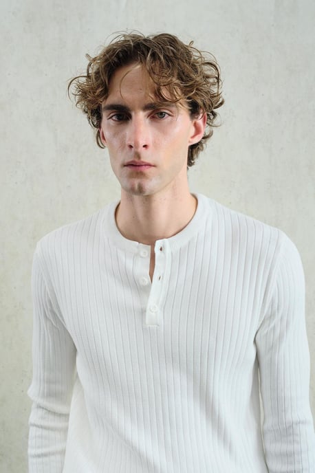 Slim Fit Langarmhemd mit Button-Down-Kragen - Image 4