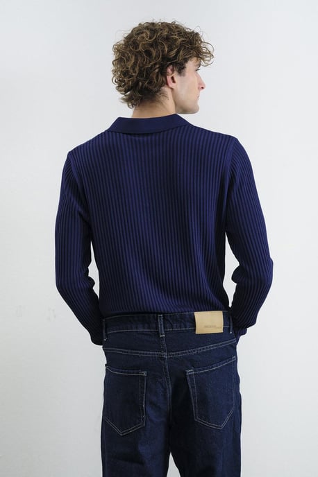 Slim Fit Poloshirt mit Stehkragen - Image 4