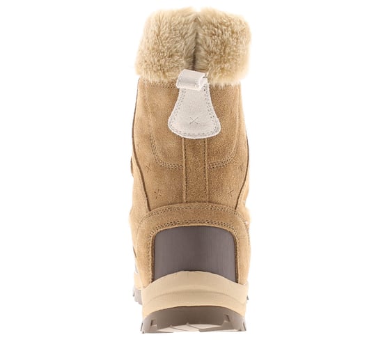 Hi-Tec Damen Wanderschuhe Moritz Wasserdicht 200 Wildleder Schnürsenkel braun - Image 4