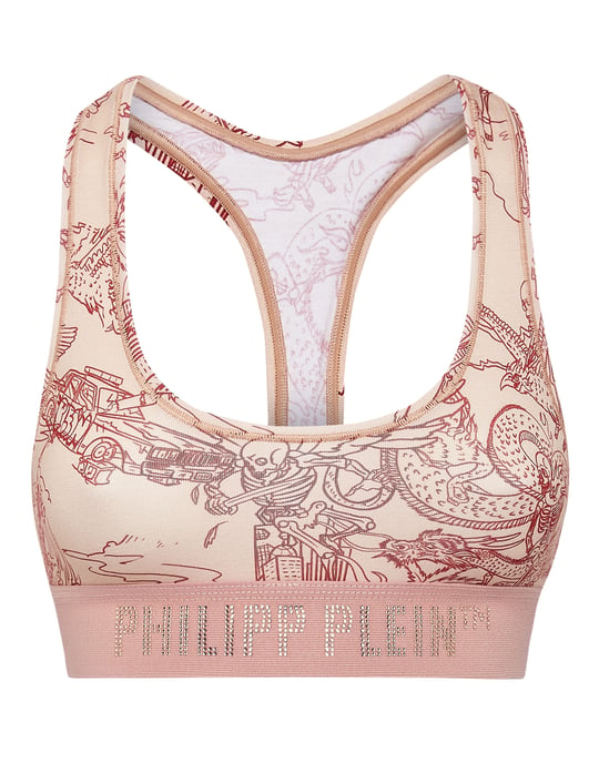Philipp Plein BH "Tattoo" - Orange - Image 1