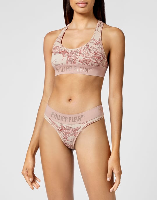 Philipp Plein BH "Tattoo" - Orange - Image 2