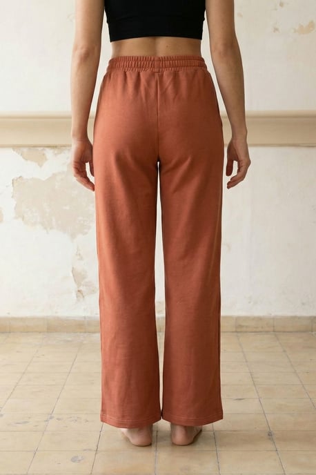 Hochtaillierte Weite Leggings-Jogger - Image 4
