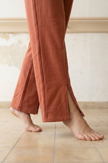 Hochtaillierte Weite Leggings-Jogger - Image 6