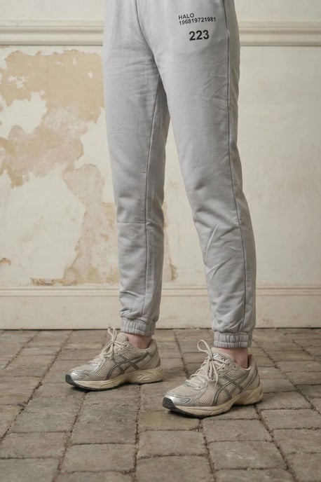 Hüftlange bedruckte Baumwolle-Lycra-Jogginghosen - Image 5