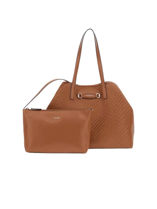 Guess Damen-Shopper-Handtaschen aus gewebtem Stoff - Image 1