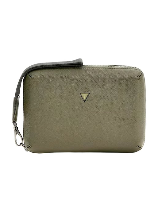 Guess Herren-Kulturbeutel Modena Saffiano - Image 1