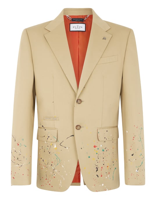 Blazer Gigolo Fit Paint Splash Painted - Image 1