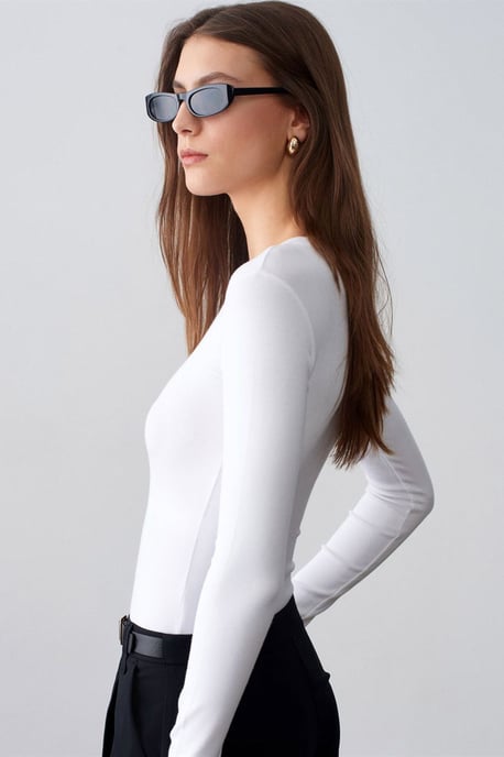 Formschlüssiger Kurzarm-Jersey-Body - Image 2