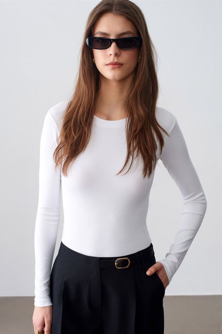 Formschlüssiger Kurzarm-Jersey-Body - Image 3