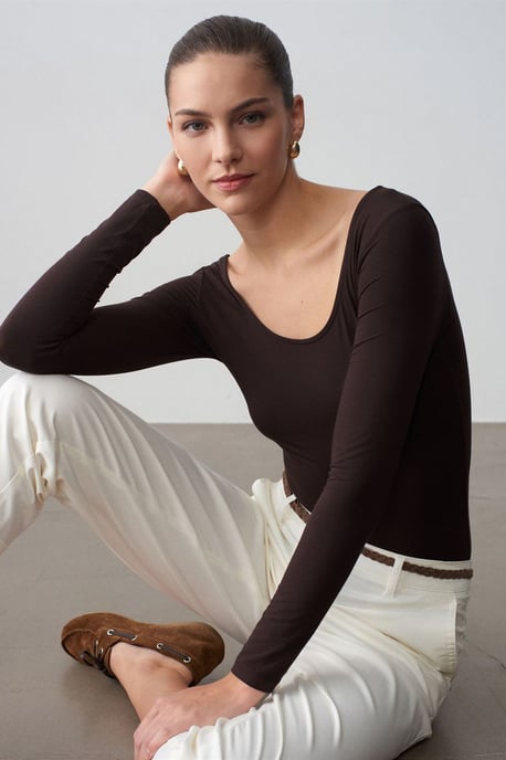 Schlankes Modal-Jersey-Bodysuit - Image 3