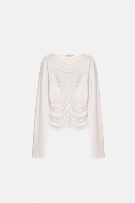 Slim Fit Langarm-Jerseybluse - Image 6