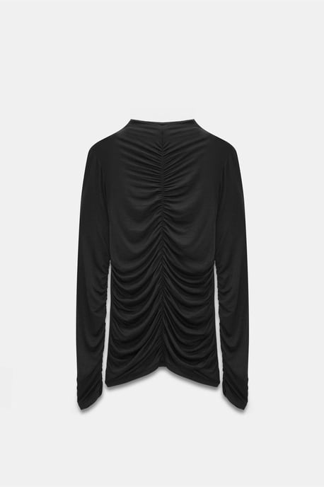 Slim Fit Langarm-Jerseybluse - Image 6