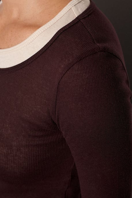 Schlanke Passform Baumwollbluse mit Knopfleiste - Image 4
