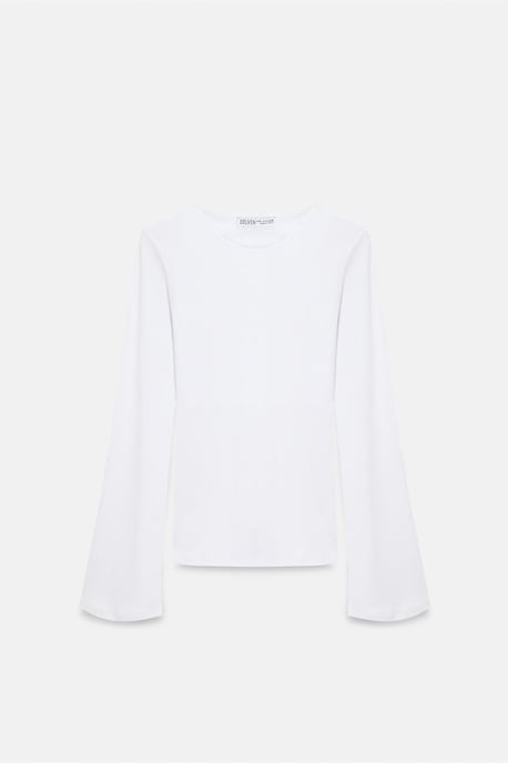 Slim-Fit Langarmshirt mit Rundhalsausschnitt - Image 6
