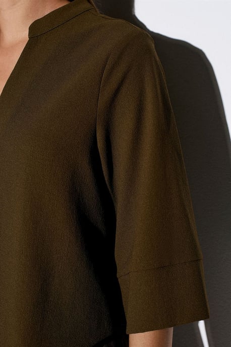 Damen Polyester Crepe Bluse - Image 4