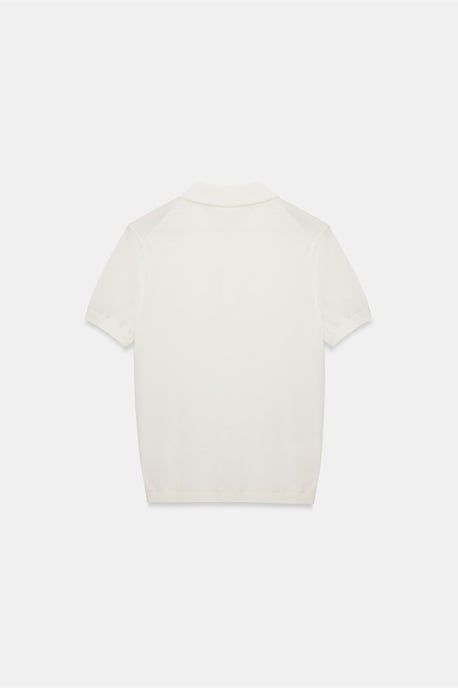 Damen Polo-Kragen Bluse mit Knöpfen - Image 6