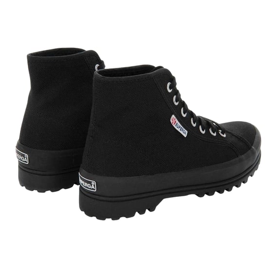 Superga - "2341 Alpina" Schuhe für Damen, Canvas, Hoch geschnitten (Schwarz) - Image 2