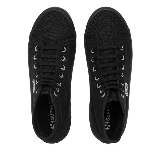 Superga - "2341 Alpina" Schuhe für Damen, Canvas, Hoch geschnitten (Schwarz) - Image 3
