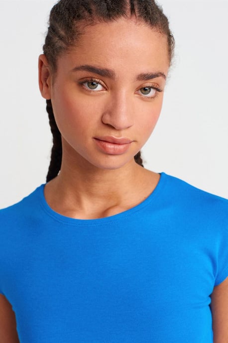 Slim Fit Cropped Jerseytop - Image 3