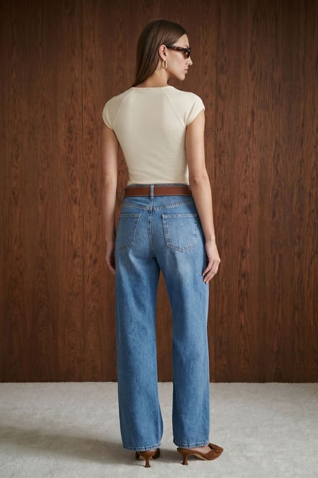 Slim Fit Crop-Jersey-Top - Image 2