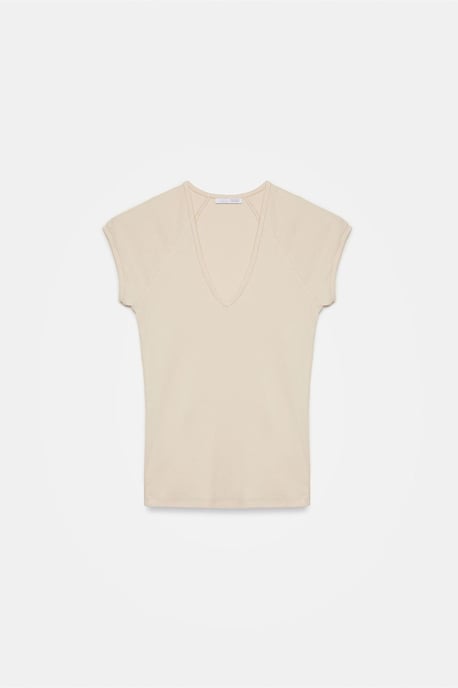 Slim Fit Crop-Jersey-Top - Image 4